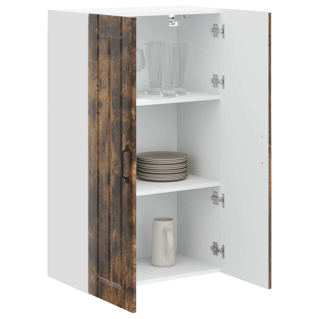 Wandschrank LUCCA Geräucherte Eiche 60 x 31 x 100 cm