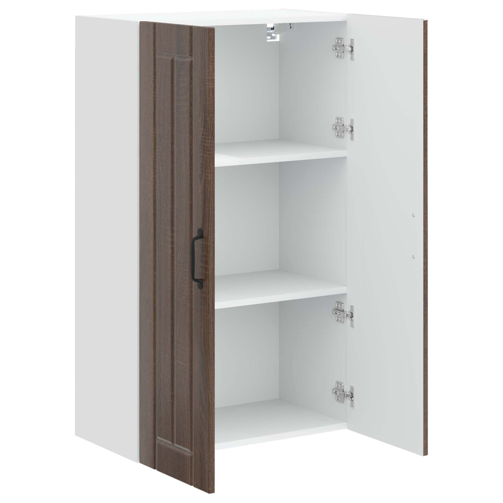 Wandschrank LUCCA Brauneiche 60 x 31 x 100 cm Holzwerkstoff