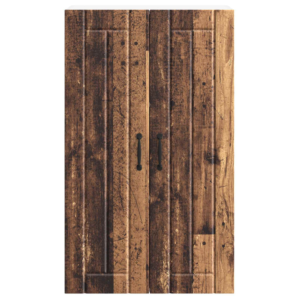 Wandschrank LUCCA Altholz 60 x 31 x 100 cm Holzwerkstoff