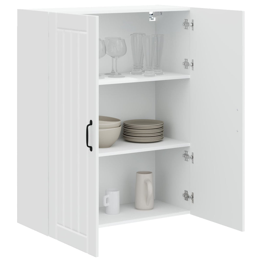 Wandschrank LUCCA Weiß 80 x 31 x 100 cm Holzwerkstoff