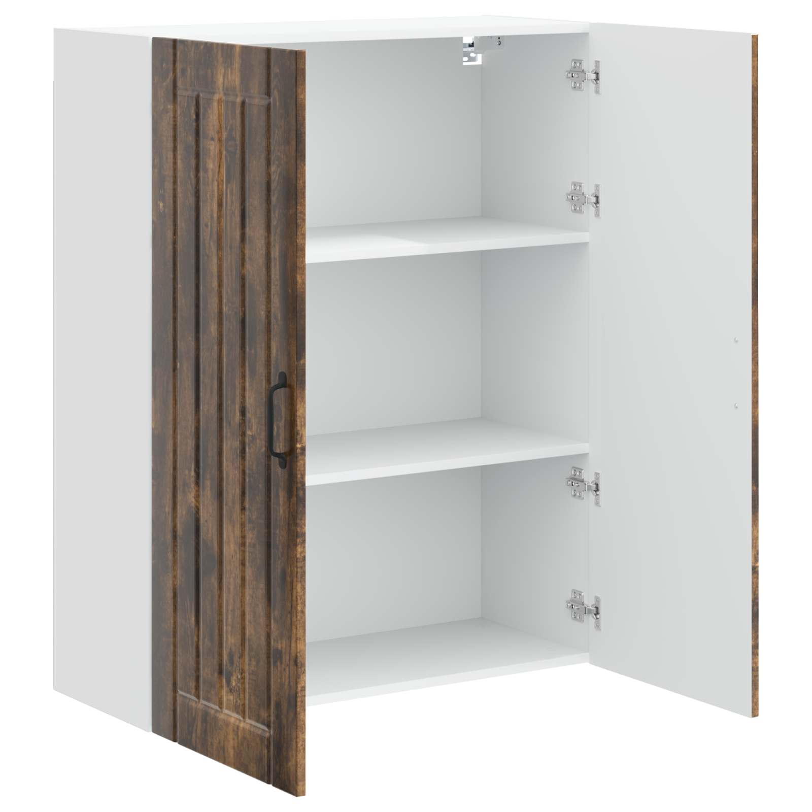 Wandschrank LUCCA Geräucherte Eiche 80 x 31 x 100 cm