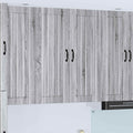 Wandschrank LUCCA Graues Sonoma 80 x 31 x 100 cm Holzwerkstoff