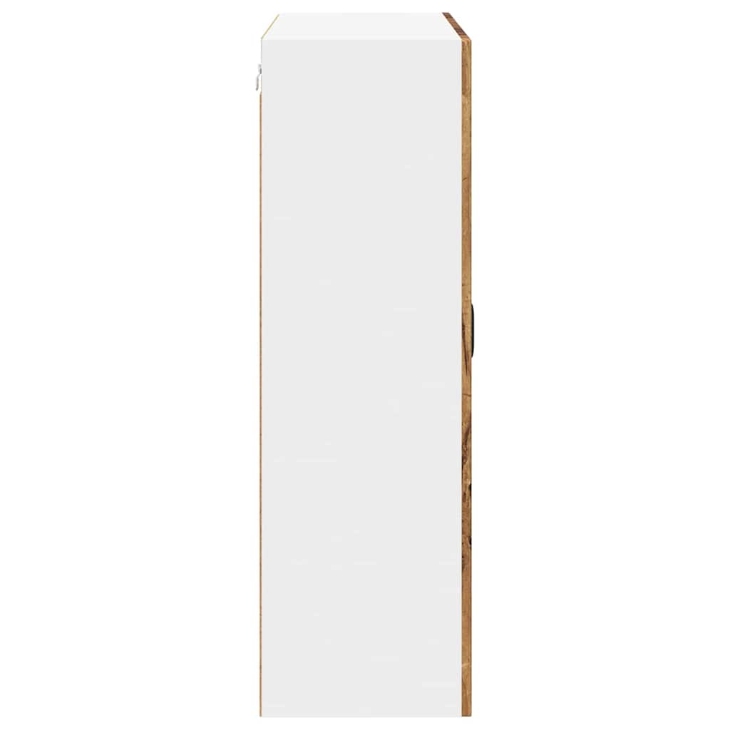 Wandschrank LUCCA Altholz 80 x 31 x 100 cm Holzwerkstoff