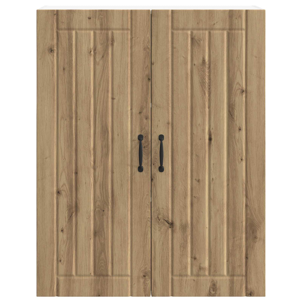 Wandschrank LUCCA Artisan-Eiche 80 x 31 x 100 cm Holzwerkstoff