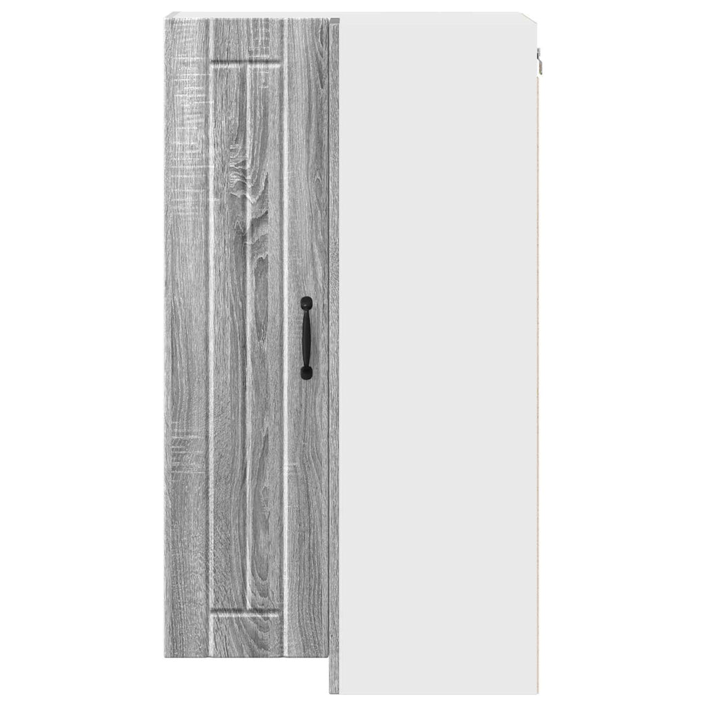 Wand-Eckschrank LUCCA Graues Sonoma 57 x 57 x 100 cm