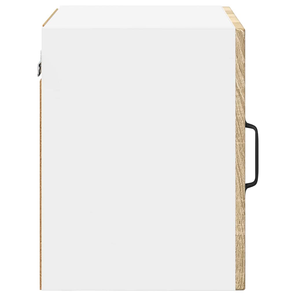 Wandglas-Schrank PORTO 2 pcs Sonoma-Eiche 40 x 31 x 40 cm