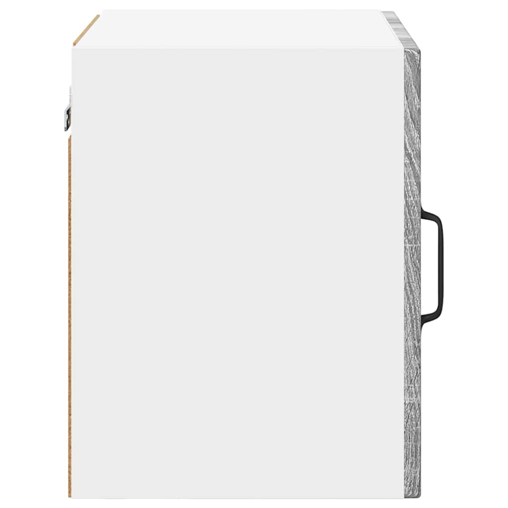 Wandglas-Schrank PORTO Graues Sonoma 40 x 31 x 40 cm