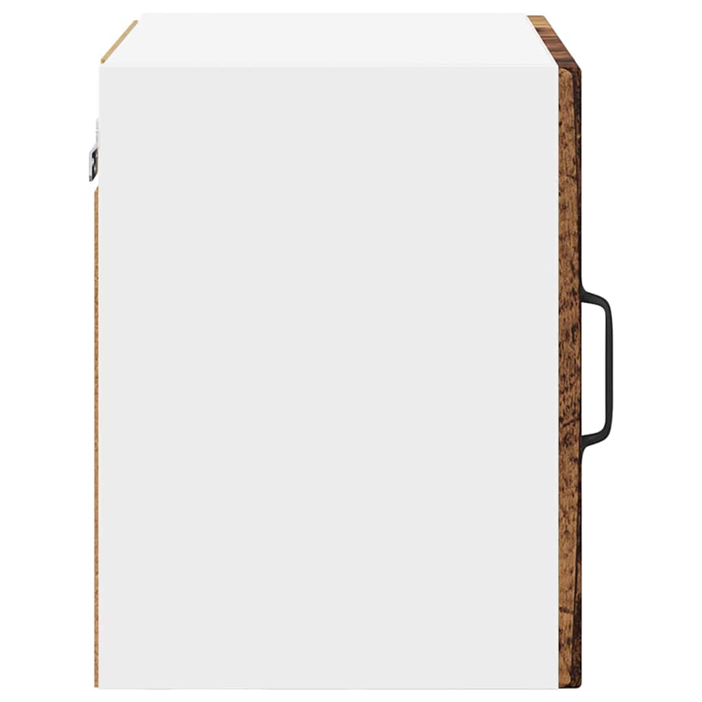 Wandglas-Schrank PORTO 2 pcs Altholz 40 x 31 x 40 cm