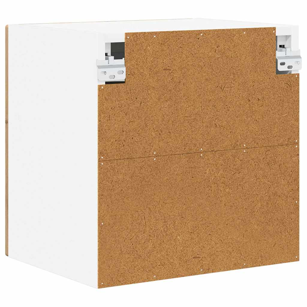 Wandglas-Schrank PORTO Artisan-Eiche 40 x 31 x 40 cm