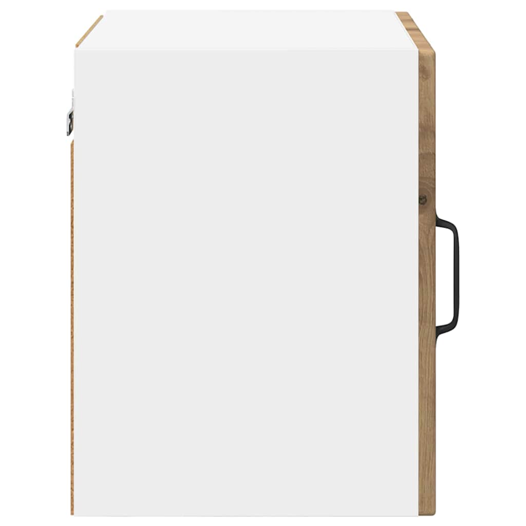 Wandglas-Schrank PORTO Artisan-Eiche 40 x 31 x 40 cm