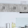 Wandschrank PORTO Beton Grau 30 x 31 x 40 cm Holzwerkstoff