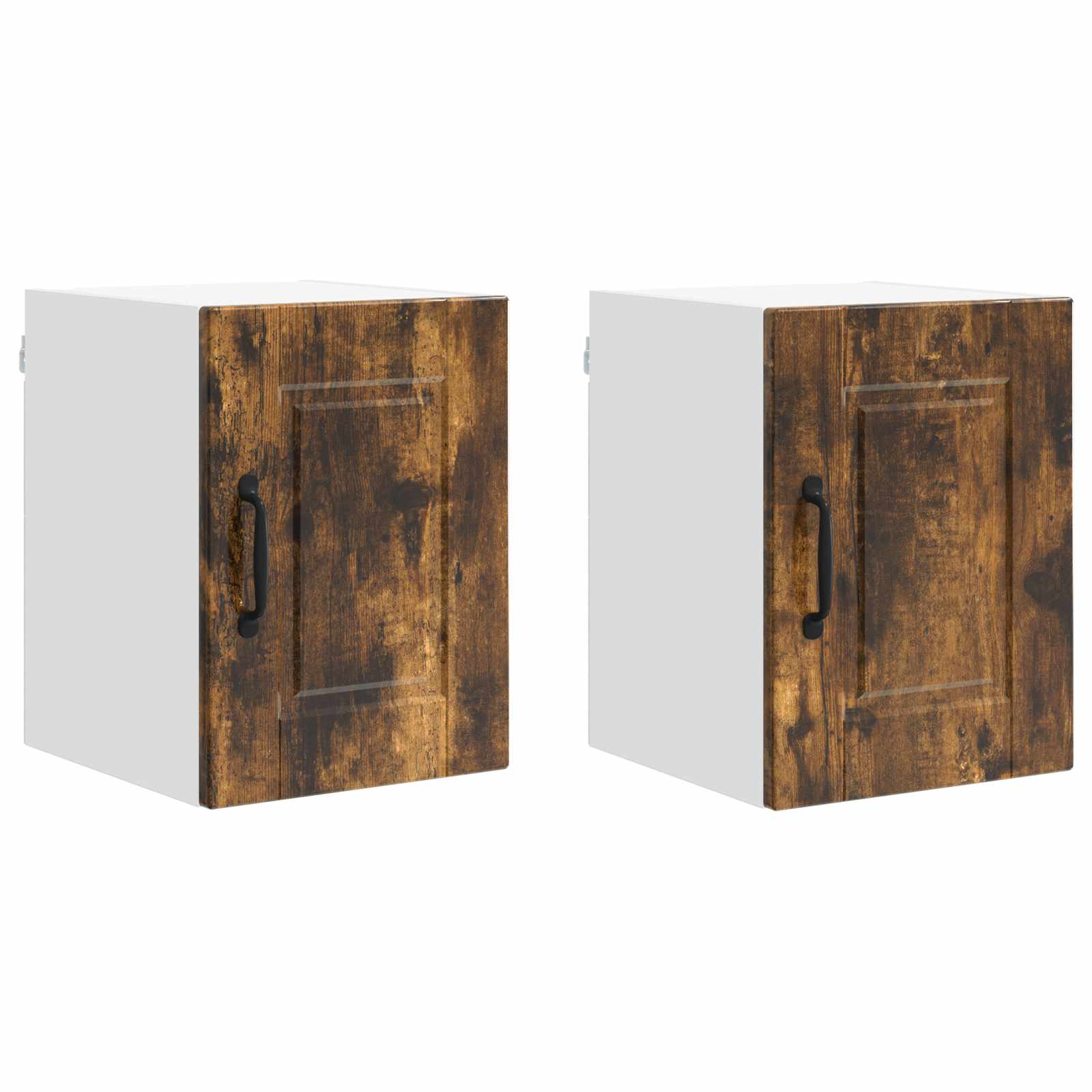 Wandschrank PORTO 2 pcs Geräucherte Eiche 30 x 31 x 40 cm