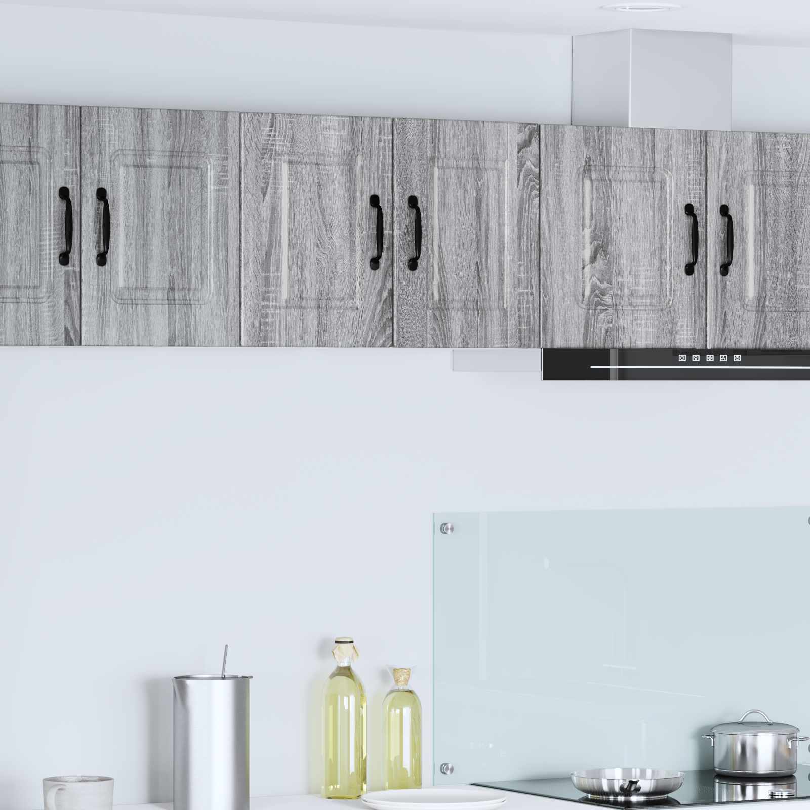 Wandschrank PORTO 2 pcs Graues Sonoma 30 x 31 x 40 cm