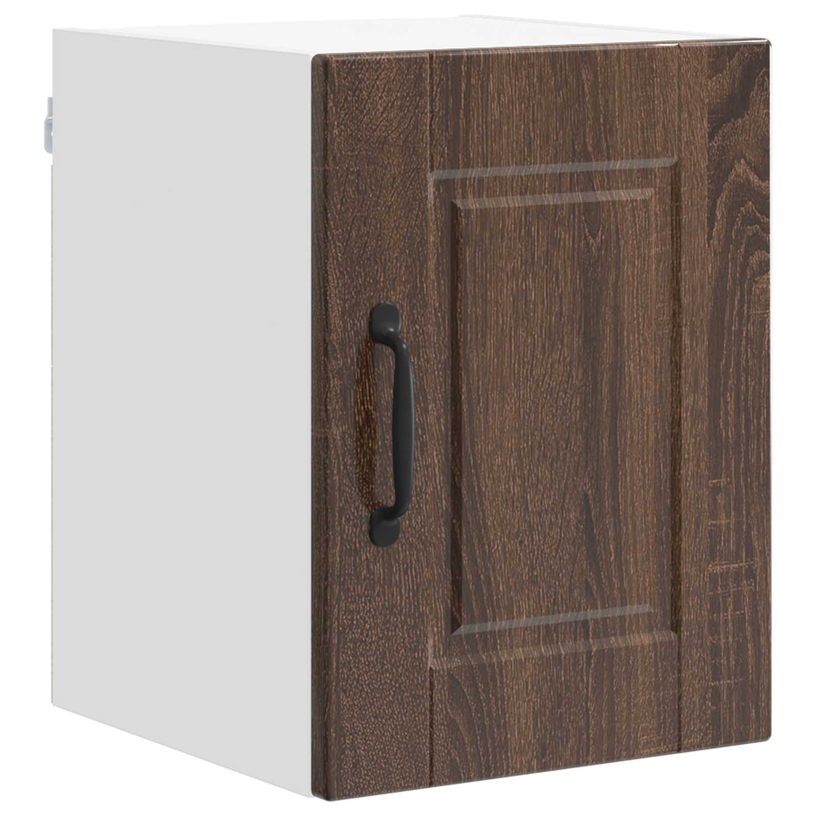 Wandschrank PORTO 2 pcs Braun Eichen-Optik 30 x 31 x 40 cm