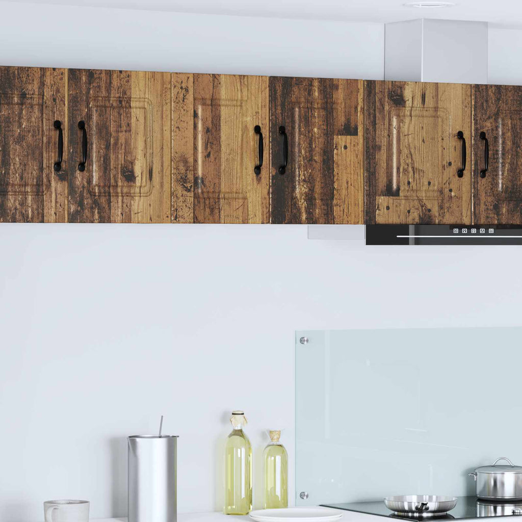 Wandschrank PORTO 2 pcs Altholz 30 x 31 x 40 cm Holzwerkstoff