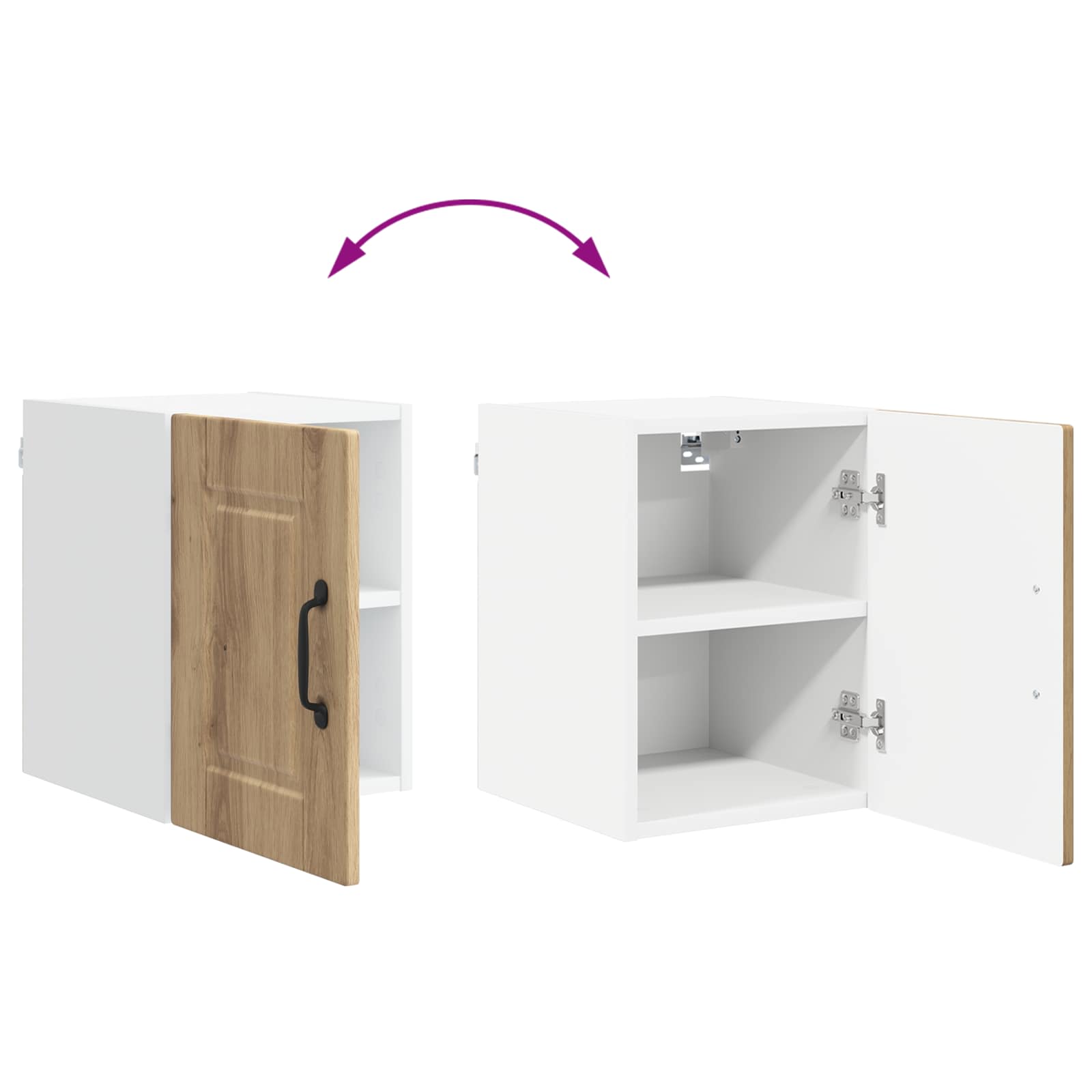 Wandschrank PORTO Artisan-Eiche 30 x 31 x 40 cm Holzwerkstoff