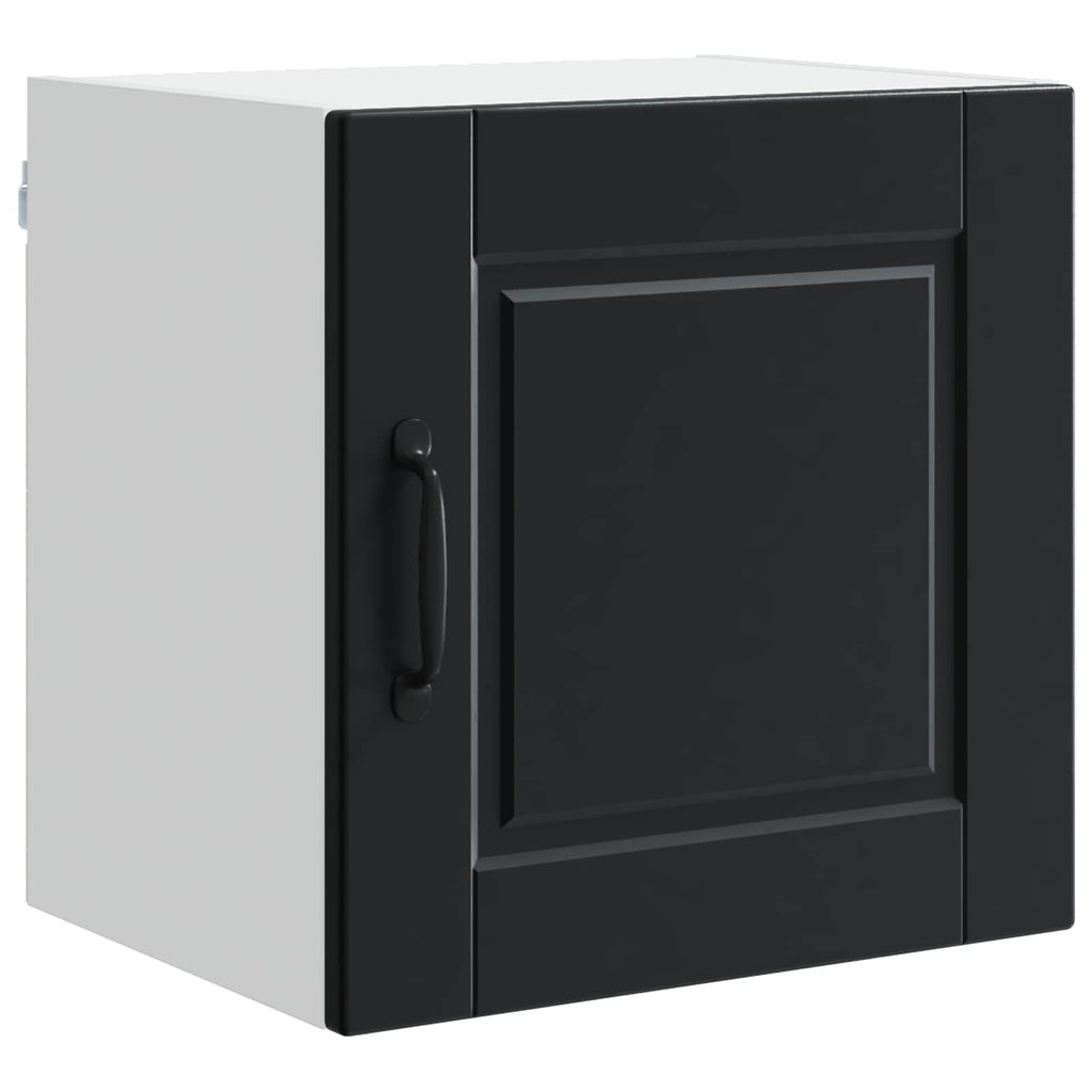 Wandschrank PORTO Schwarz 40 x 31 x 40 cm Holzwerkstoff