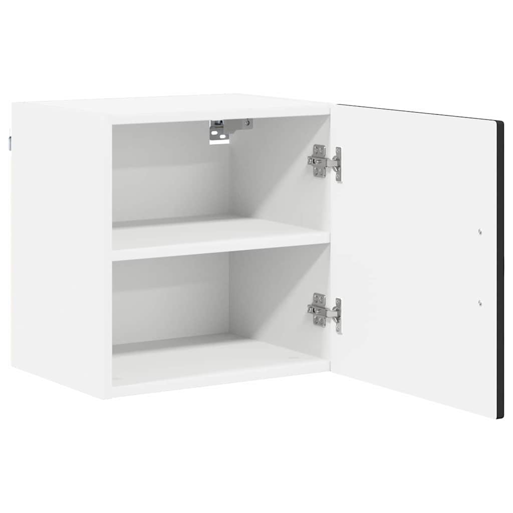 Wandschrank PORTO 2 pcs Schwarz 40 x 31 x 40 cm Holzwerkstoff