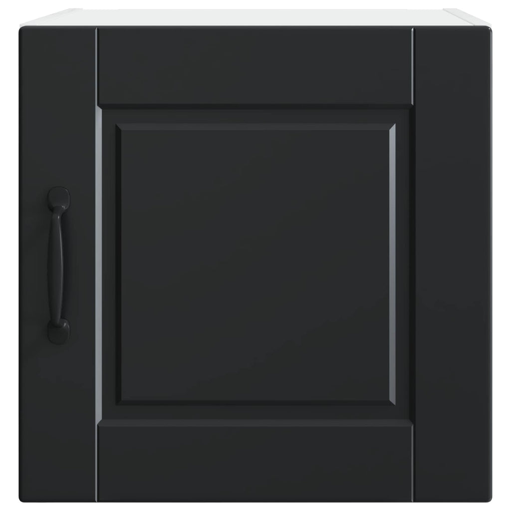Wandschrank PORTO 2 pcs Schwarz 40 x 31 x 40 cm Holzwerkstoff