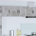 Wandschrank PORTO 2 pcs Beton Grau 40 x 31 x 40 cm