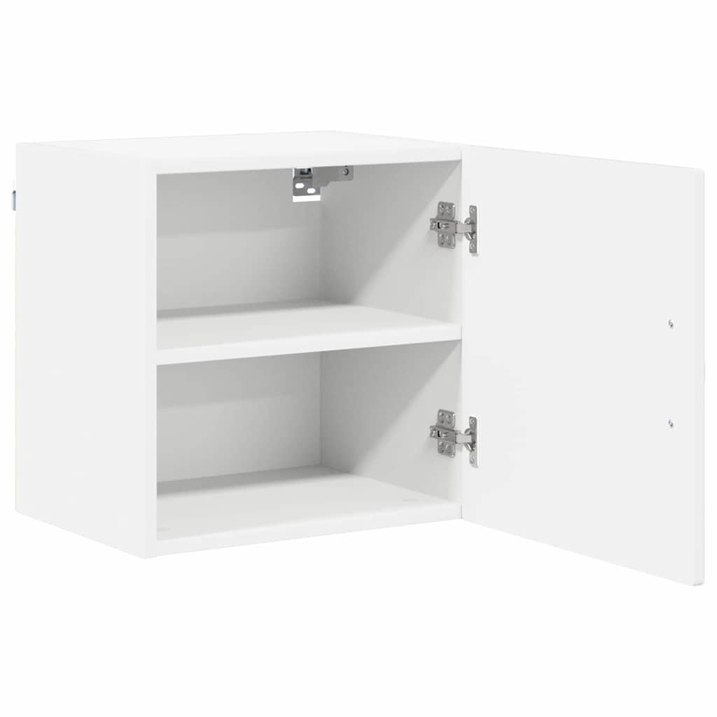 Wandschrank PORTO Hochglanz Weiß 40 x 31 x 40 cm Holzwerkstoff