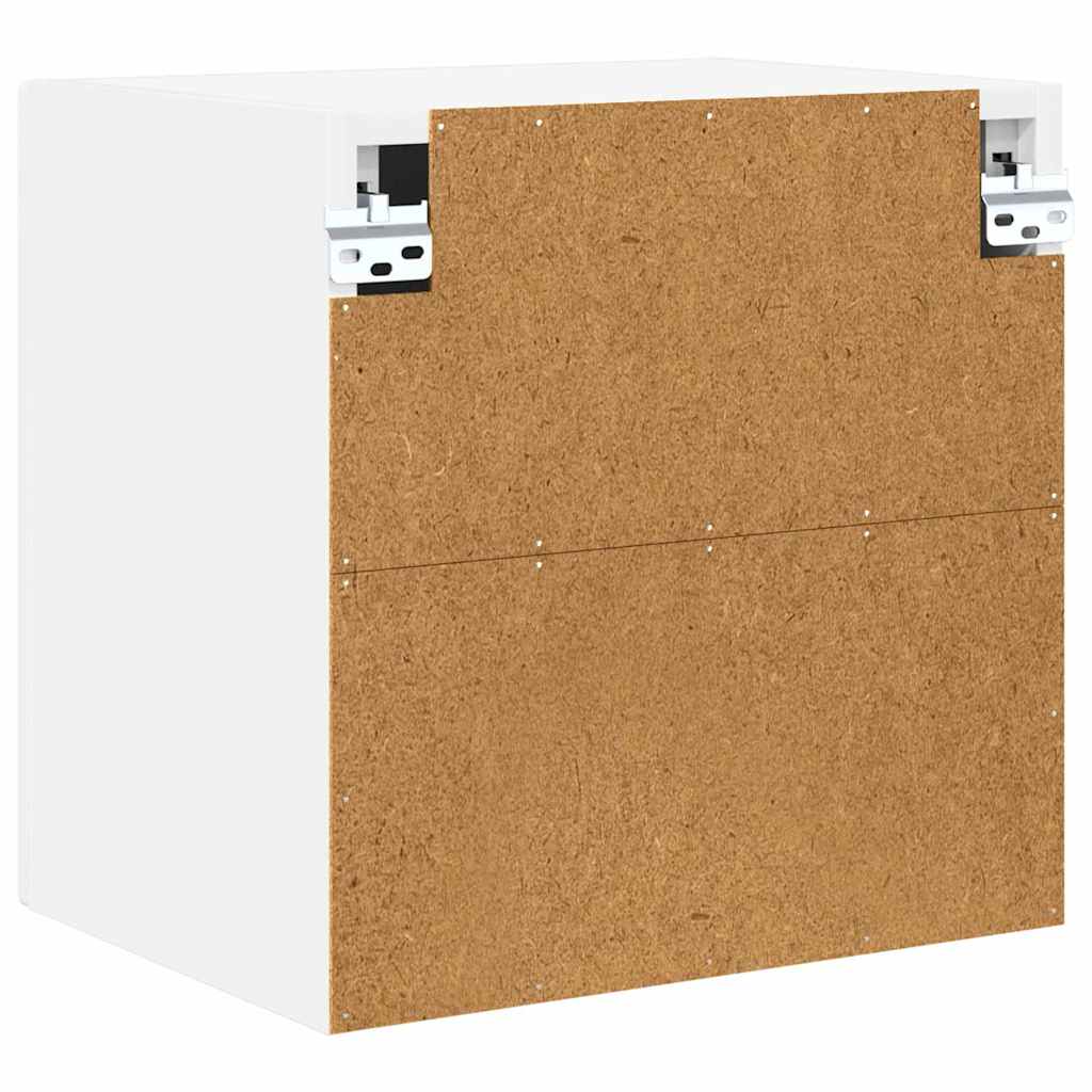Wandschrank PORTO 2 pcs Hochglanz Weiß 40 x 31 x 40 cm