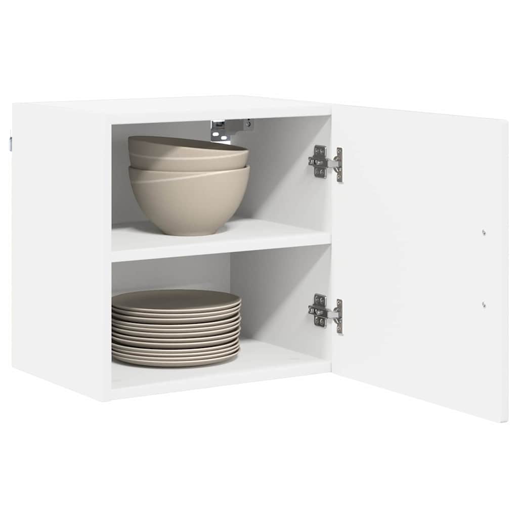 Wandschrank PORTO 2 pcs Hochglanz Weiß 40 x 31 x 40 cm