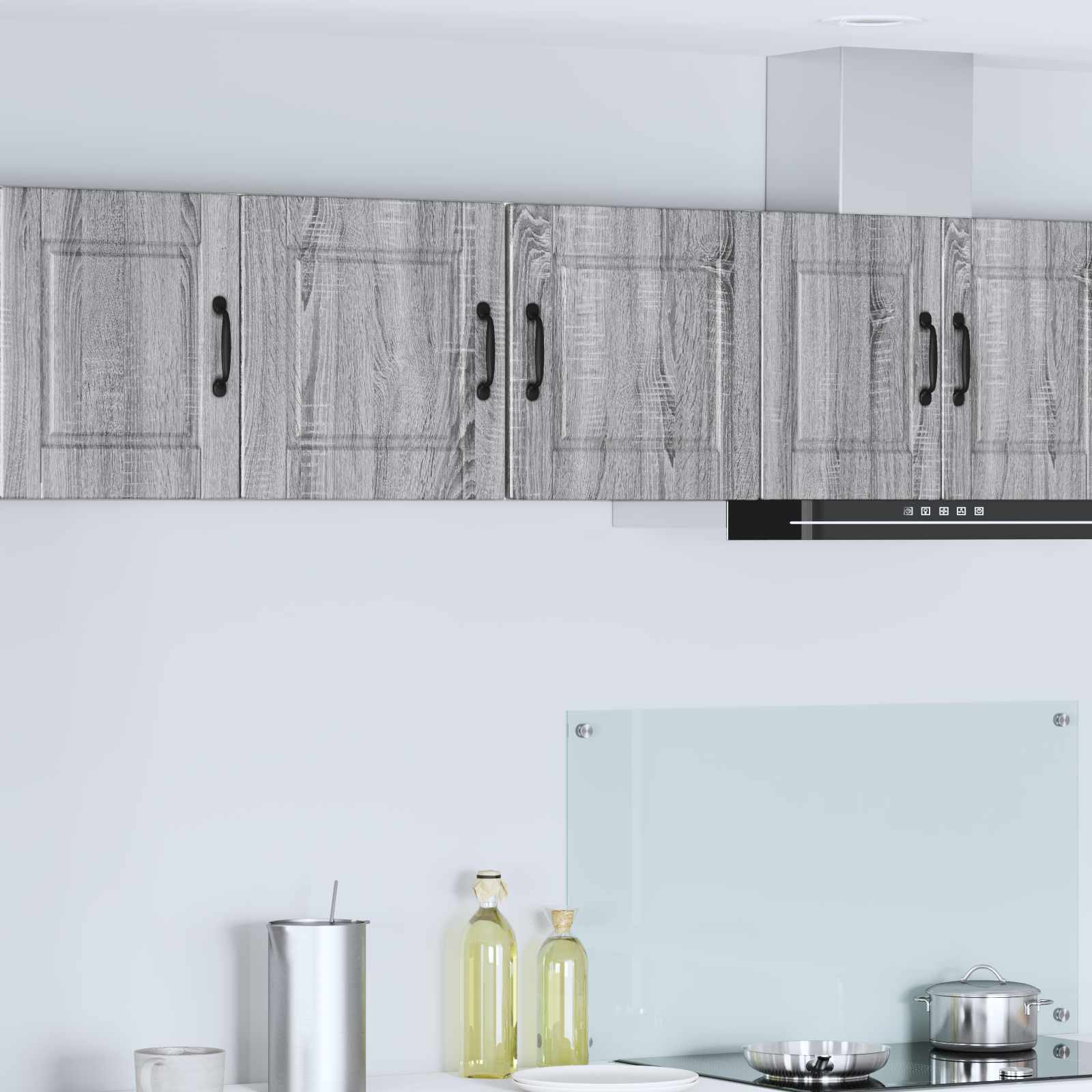 Wandschrank PORTO 2 pcs Graues Sonoma 40 x 31 x 40 cm