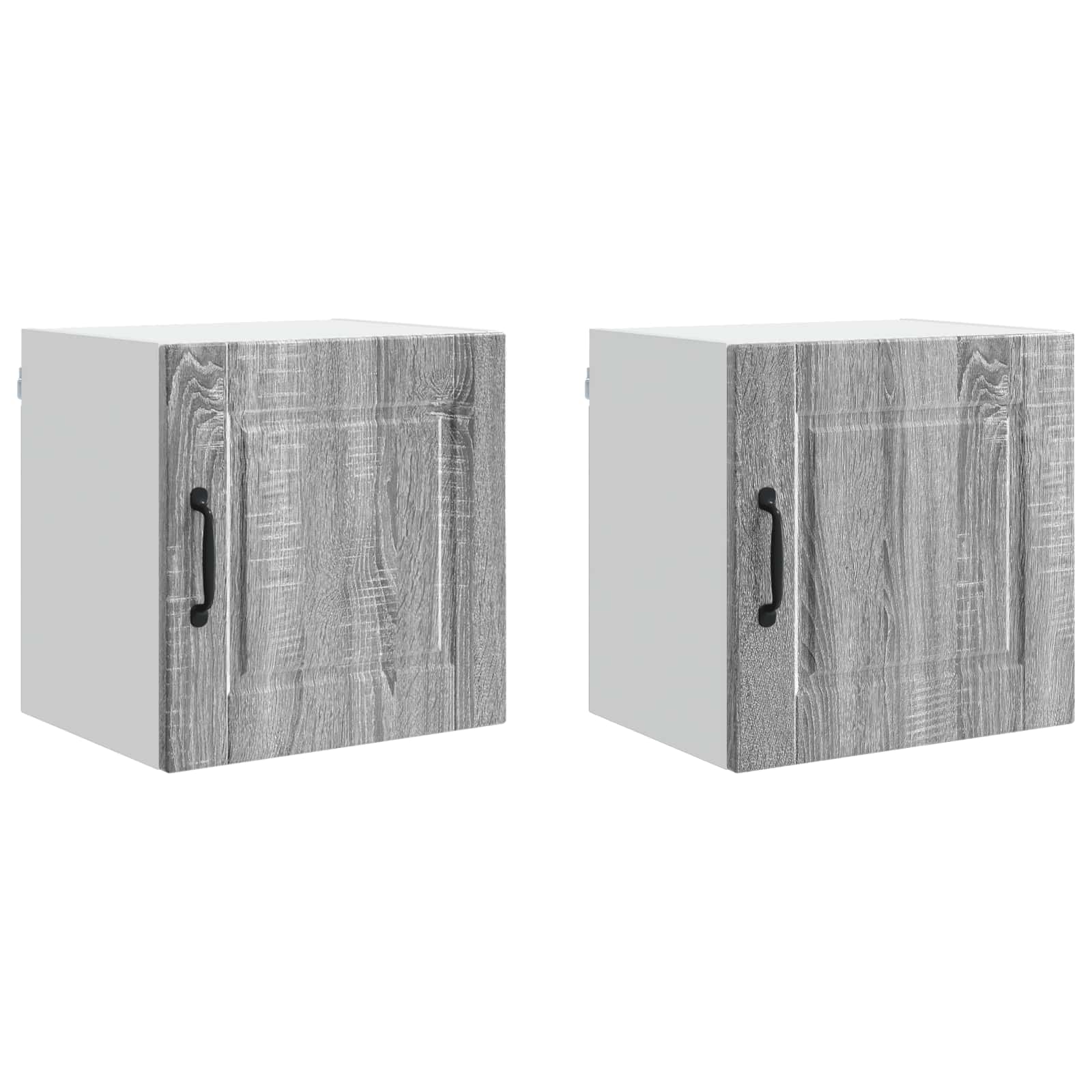 Wandschrank PORTO 2 pcs Graues Sonoma 40 x 31 x 40 cm