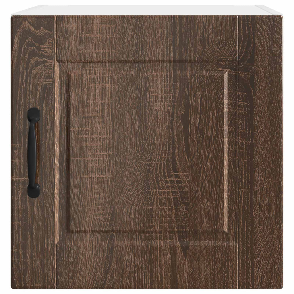 Wandschrank PORTO 2 pcs Braun Eichen-Optik 40 x 31 x 40 cm
