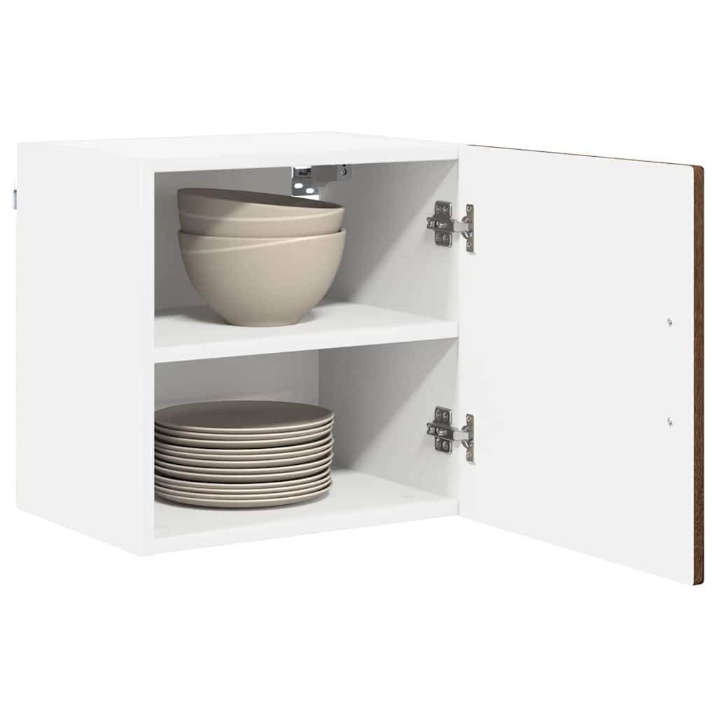 Wandschrank PORTO 2 pcs Braun Eichen-Optik 40 x 31 x 40 cm