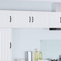 Wandschrank PORTO 2 pcs Weiß 50 x 31 x 40 cm Holzwerkstoff