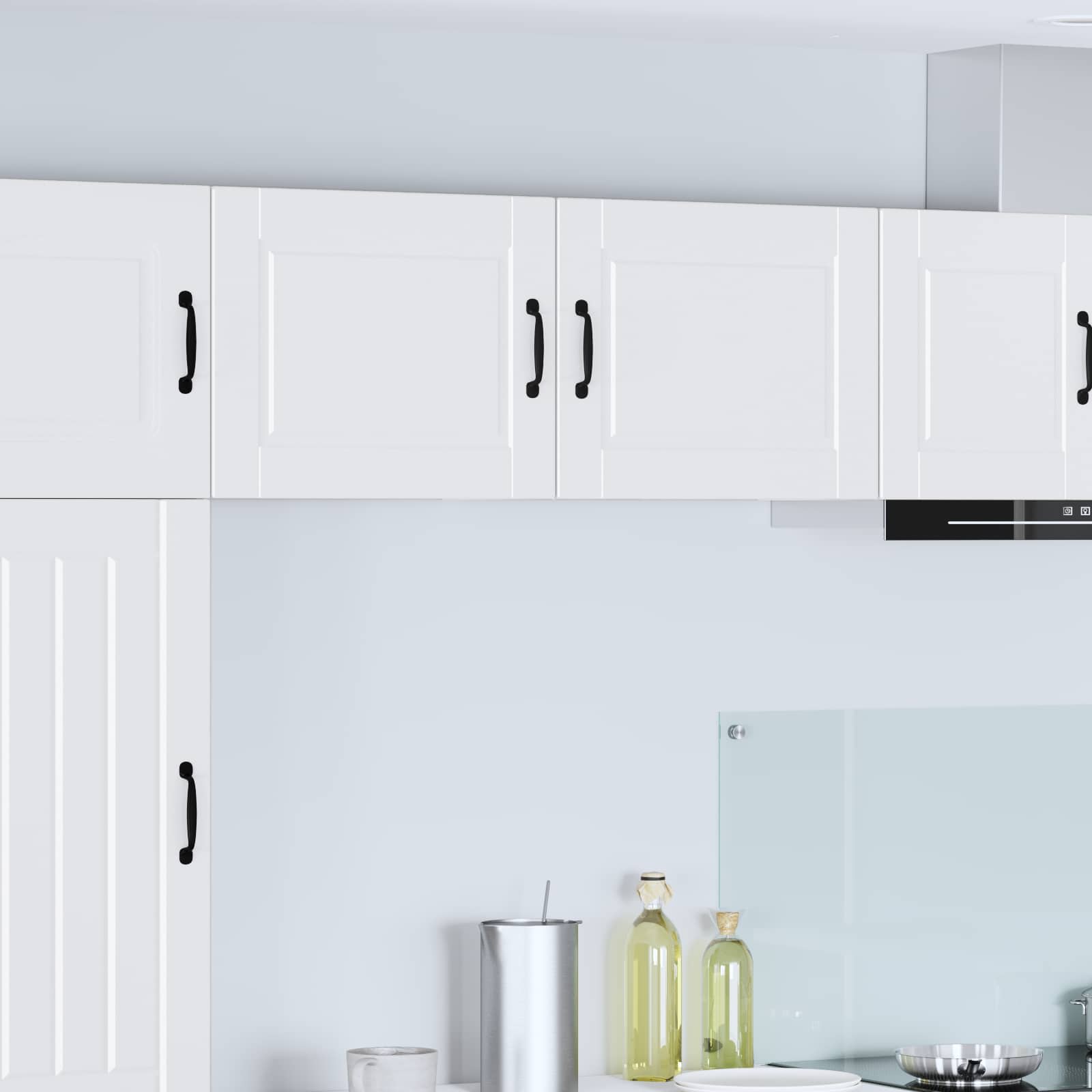 Wandschrank PORTO 2 pcs Weiß 50 x 31 x 40 cm Holzwerkstoff