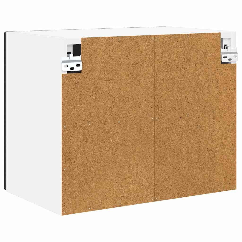 Wandschrank PORTO Schwarz 50 x 31 x 40 cm Holzwerkstoff