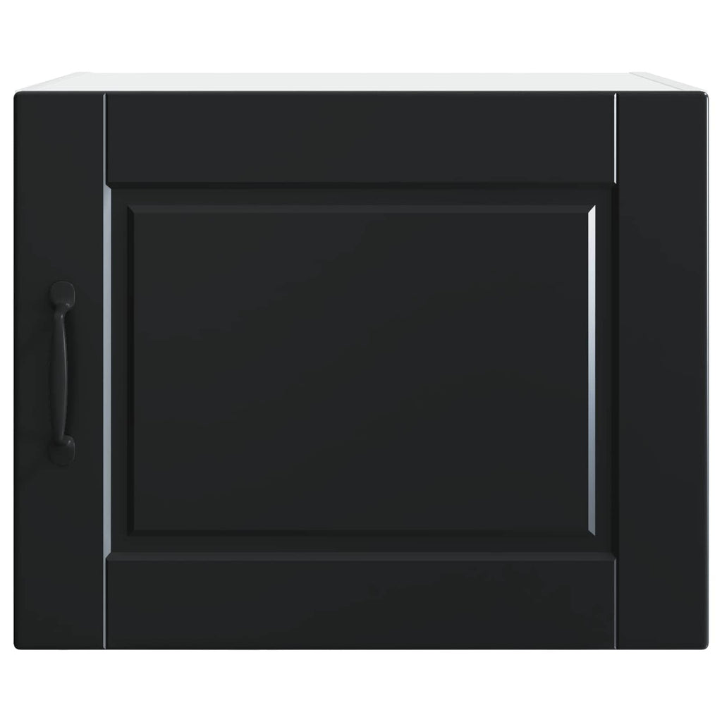 Wandschrank PORTO 2 pcs Schwarz 50 x 31 x 40 cm Holzwerkstoff