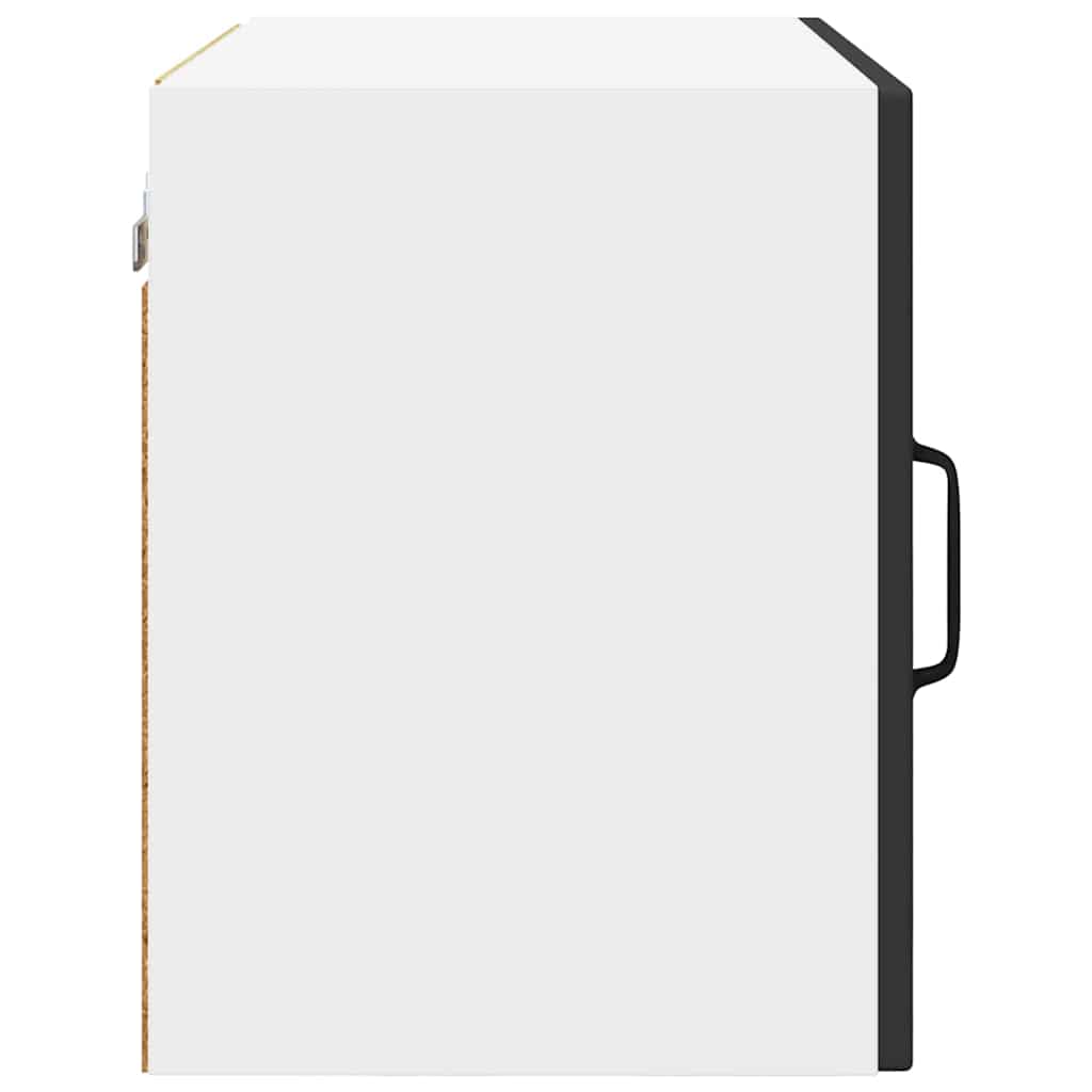 Wandschrank PORTO 2 pcs Schwarz 50 x 31 x 40 cm Holzwerkstoff