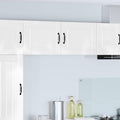 Wandschrank PORTO Hochglanz Weiß 50 x 31 x 40 cm Holzwerkstoff