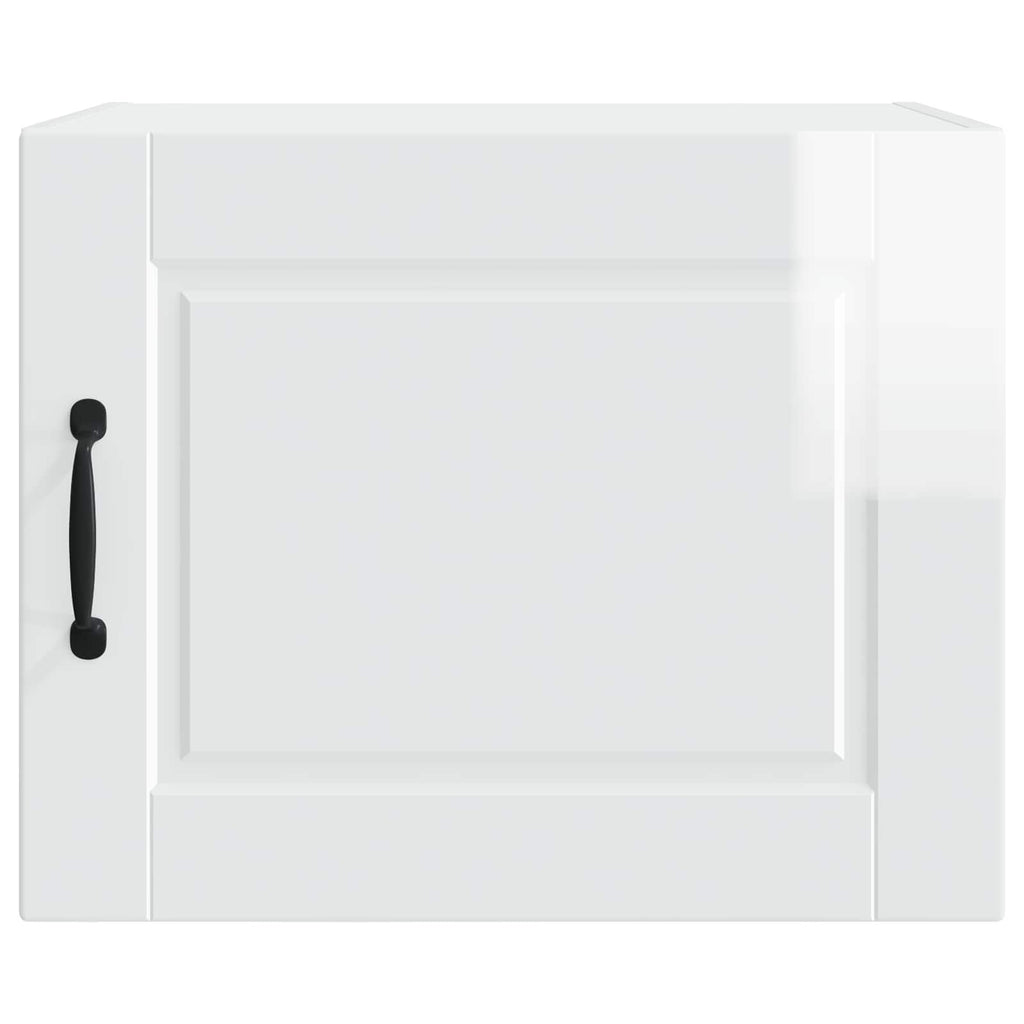 Wandschrank PORTO Hochglanz Weiß 50 x 31 x 40 cm Holzwerkstoff