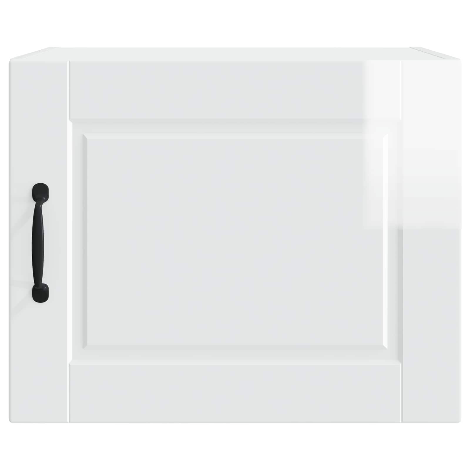 Wandschrank PORTO Hochglanz Weiß 50 x 31 x 40 cm Holzwerkstoff