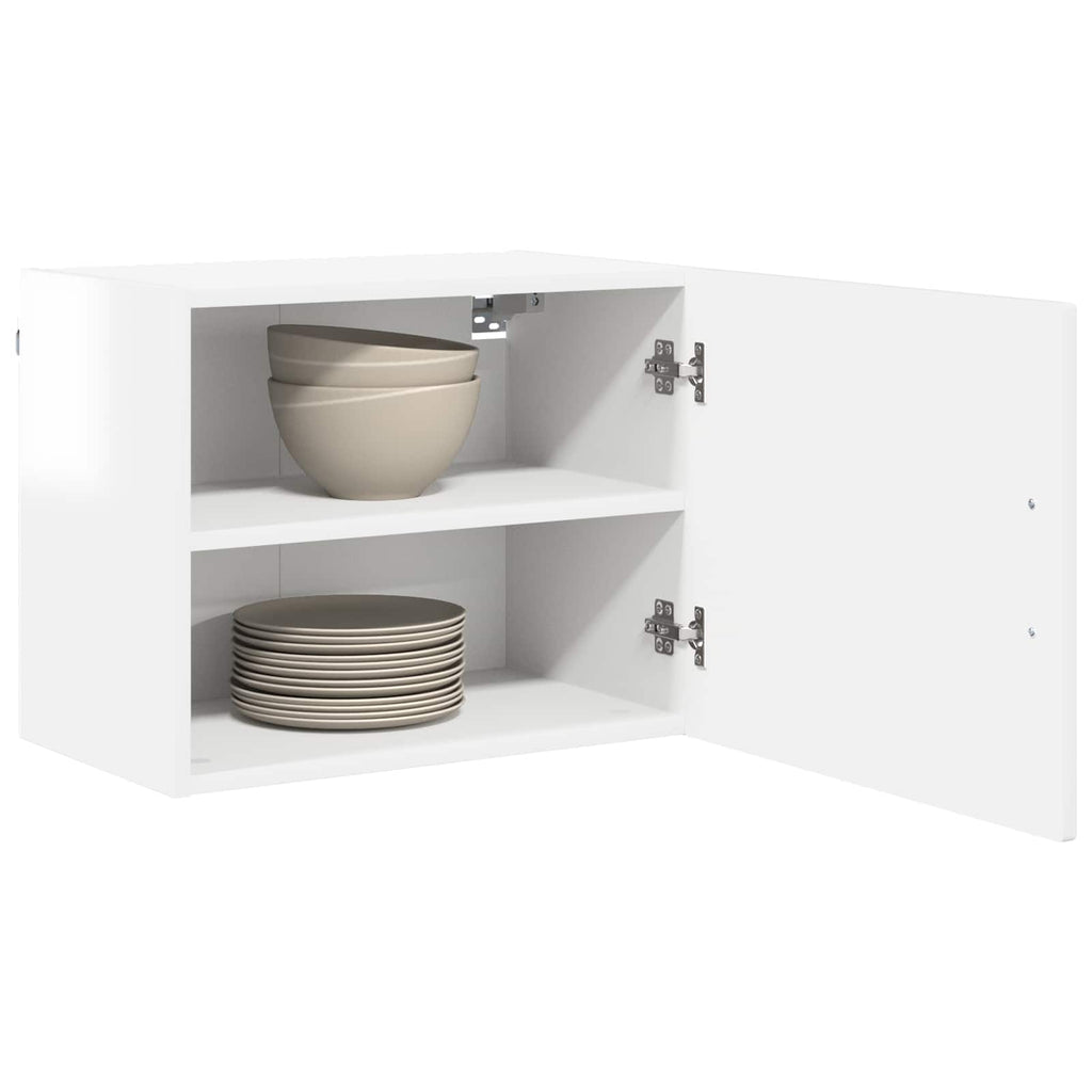 Wandschrank PORTO 2 pcs Hochglanz Weiß 50 x 31 x 40 cm