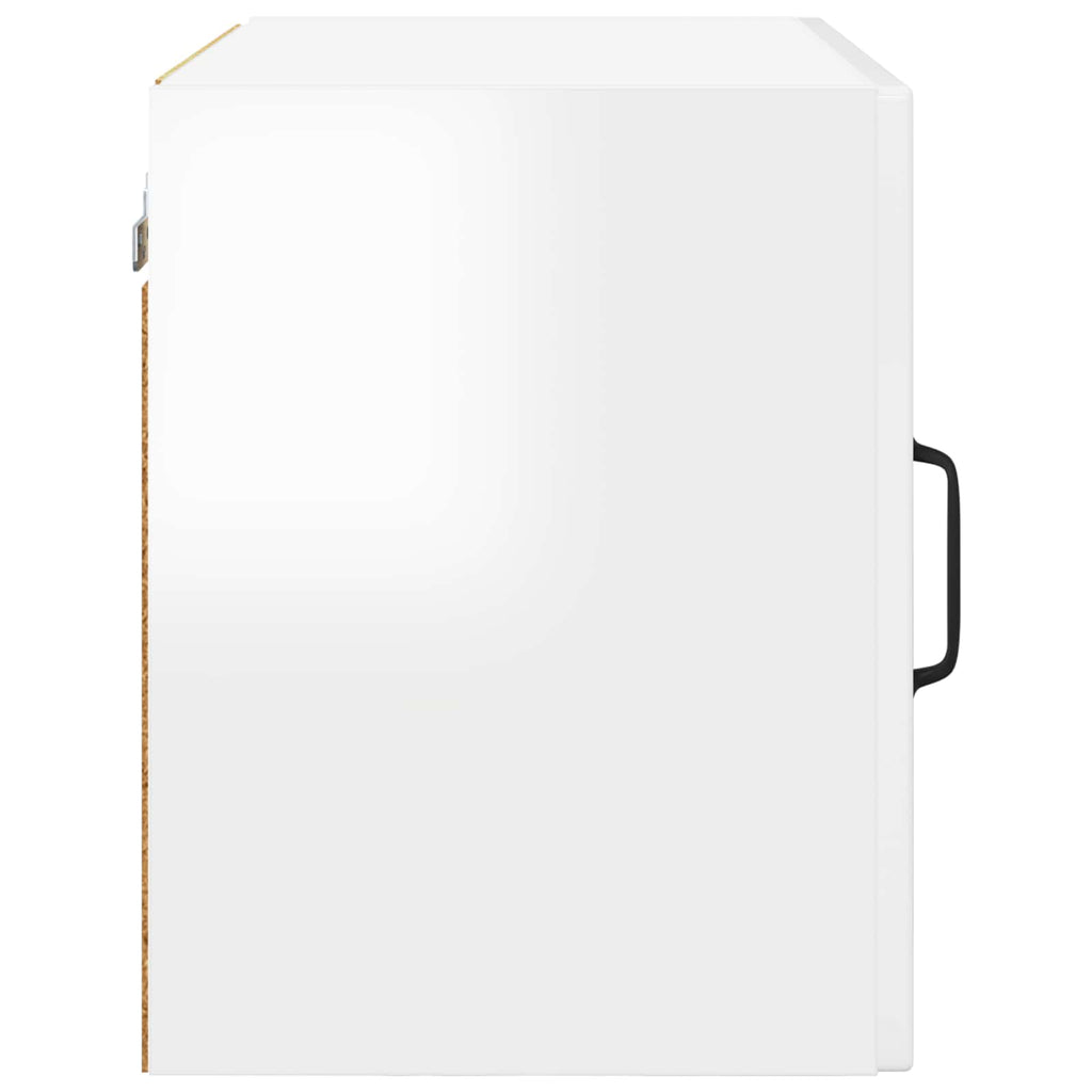 Wandschrank PORTO 2 pcs Hochglanz Weiß 50 x 31 x 40 cm