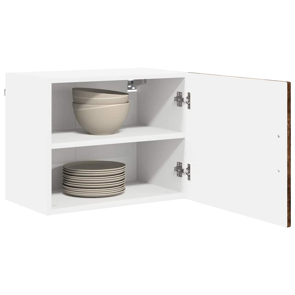 Wandschrank PORTO 2 pcs Geräucherte Eiche 50 x 31 x 40 cm