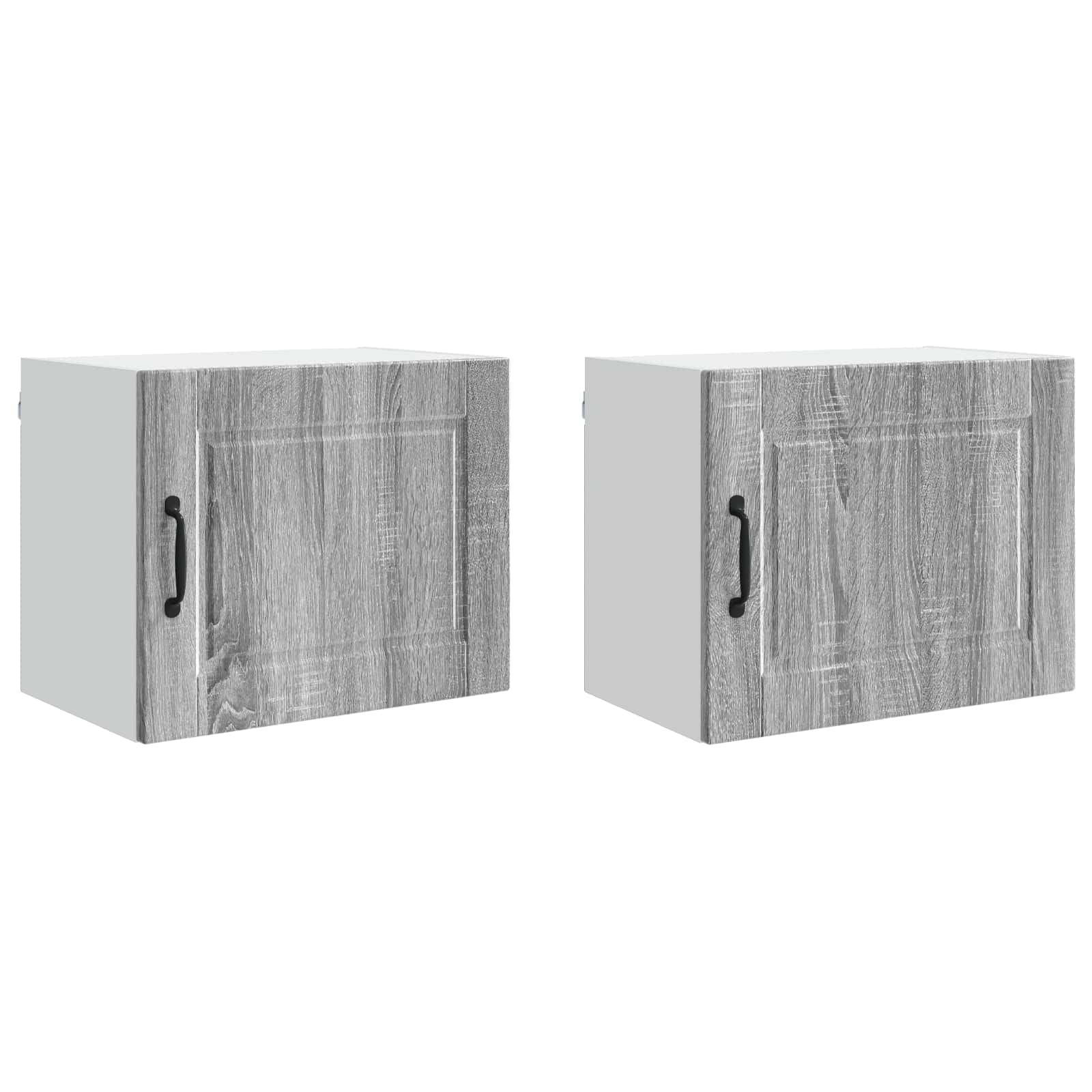 Wandschrank PORTO 2 pcs Graues Sonoma 50 x 31 x 40 cm
