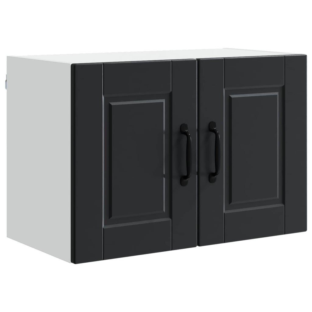 Wandschrank PORTO Schwarz 60 x 31 x 40 cm Holzwerkstoff