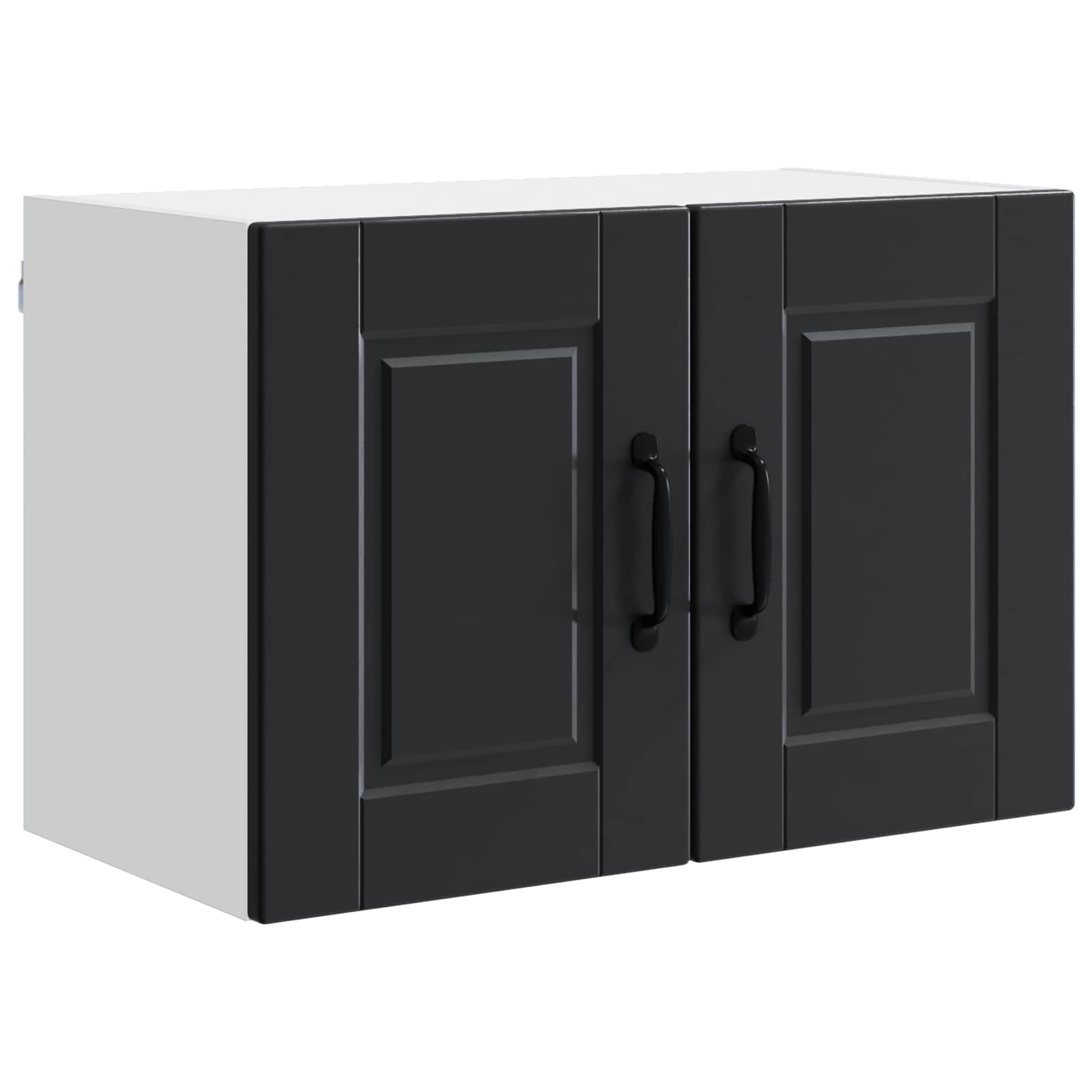 Wandschrank PORTO Schwarz 60 x 31 x 40 cm Holzwerkstoff
