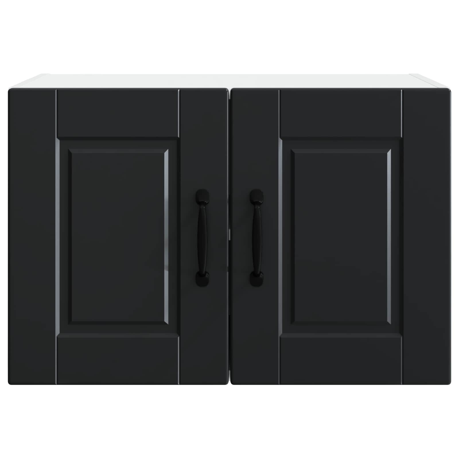 Wandschrank PORTO Schwarz 60 x 31 x 40 cm Holzwerkstoff