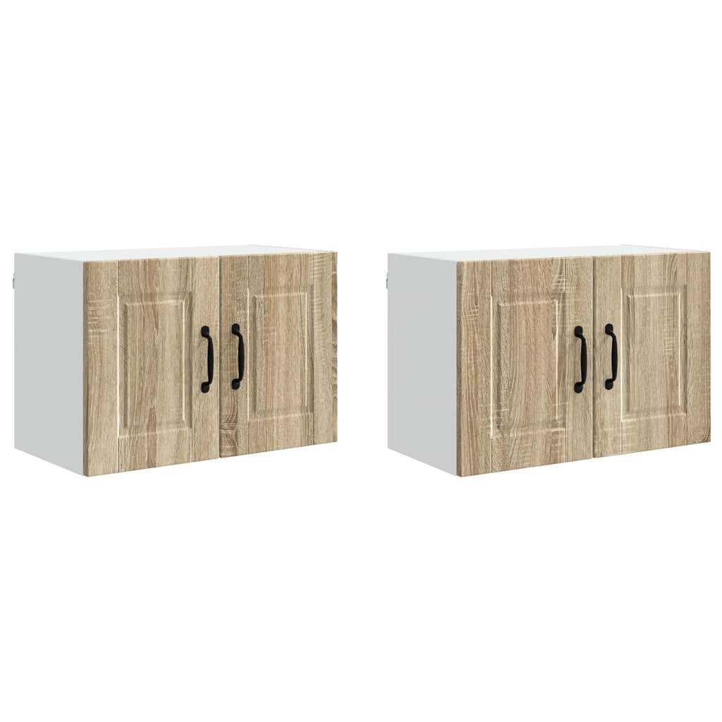 Wandschrank PORTO 2 pcs Sonoma-Eiche 60 x 31 x 40 cm