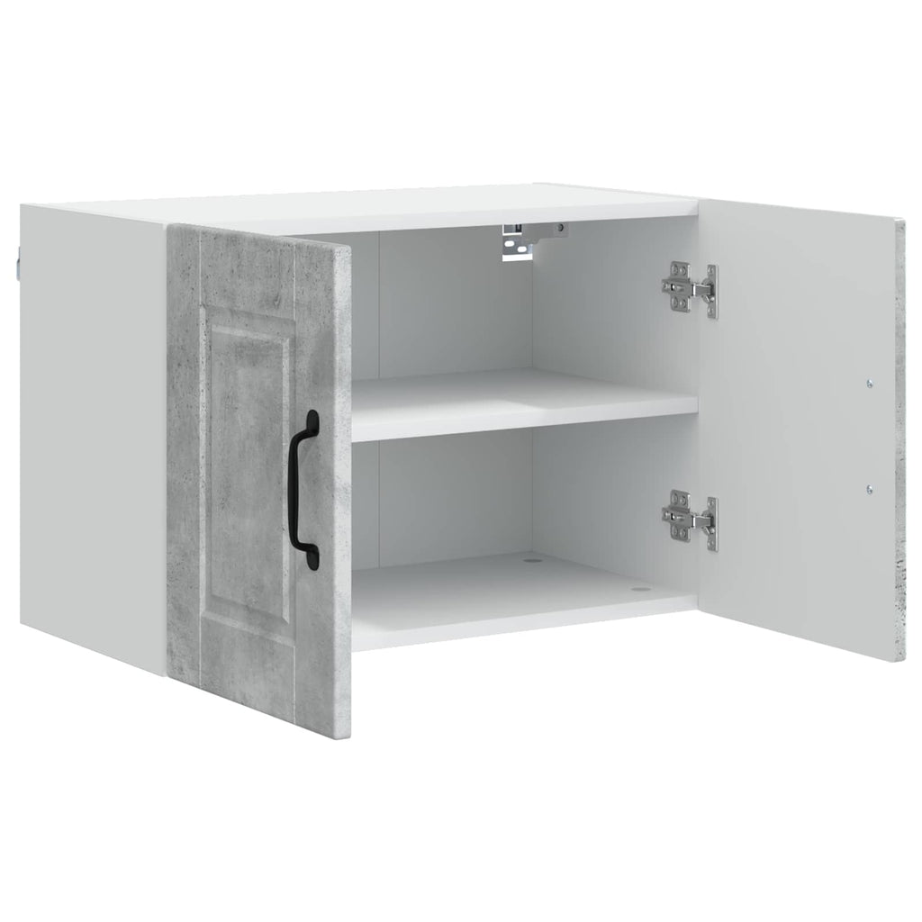 Wandschrank PORTO 2 pcs Beton Grau 60 x 31 x 40 cm