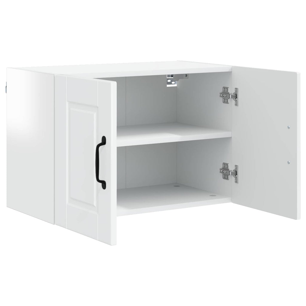 Wandschrank PORTO Hochglanz Weiß 60 x 31 x 40 cm Holzwerkstoff