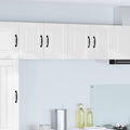 Wandschrank PORTO 2 pcs Hochglanz Weiß 60 x 31 x 40 cm